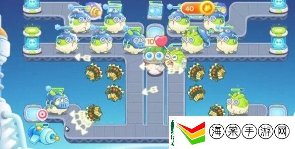 保卫萝卜4太空穿越第23关怎样满星通过